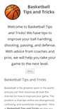 Mobile Screenshot of basketballtipsandtricks.com